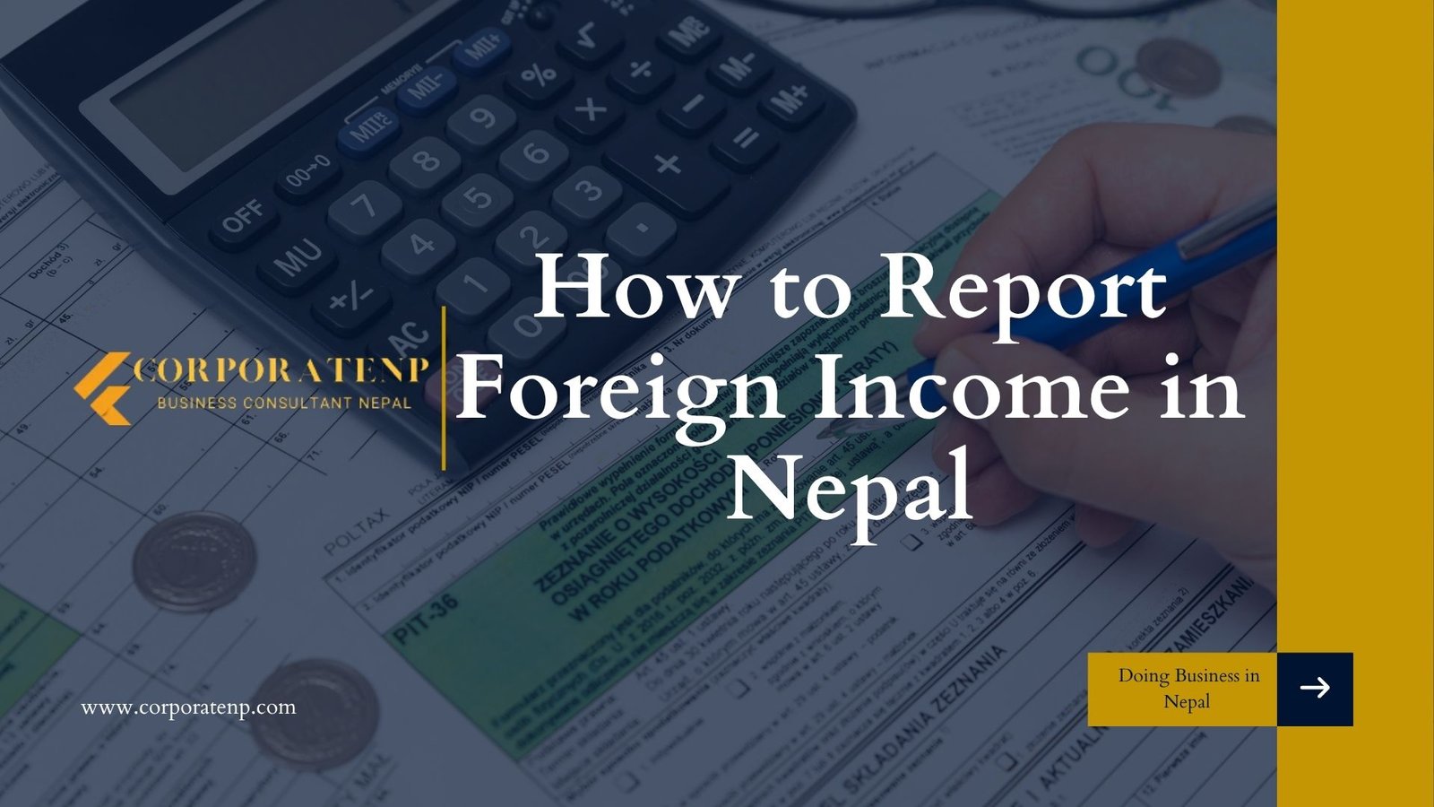 How to Report Foreign Income in Nepal