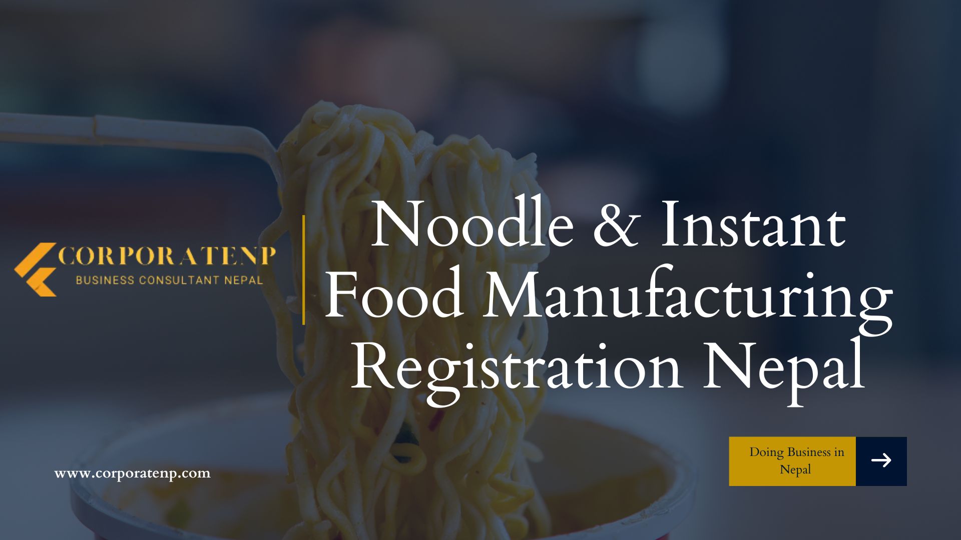 Noodle & Instant Food Manufacturing Registration Nepal